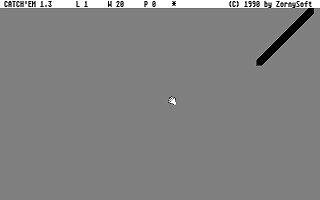 Catch'em! atari screenshot
